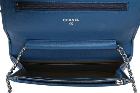 blue chanel wallet|wallet on chain chanel.